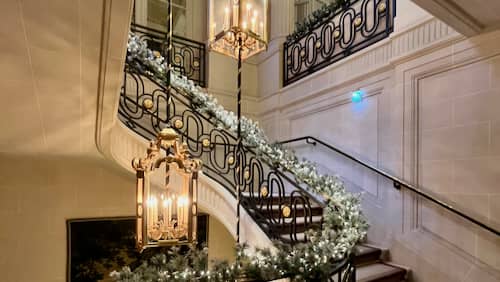 escalier parisien luxe